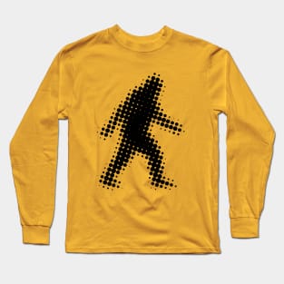 Blurry Bigfoot Long Sleeve T-Shirt